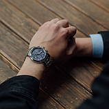 Годинник класичні сталевим ремінцем, Сталеві класичні годинник, фото 5
