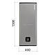 Бойлер ATLANTIC VERTIGO STEATITE WI-FI 100 ES-MP0802F220-S WD (2250W) silver, фото 6