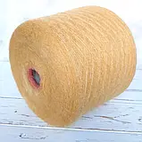 Пряжа Кидмохер 70%, шовк 30%, Manifattura Sesia,Жовтий, фото 4