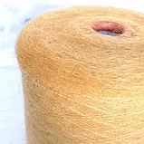 Пряжа Кидмохер 70%, шовк 30%, Manifattura Sesia,Жовтий, фото 2