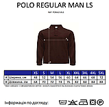 Мужская футболка-поло с длинными рукавами POLO REGULAR MAN LS разные цвета, фото 10