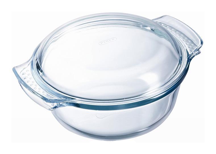 Каструля Pyrex Classic Easy Grip 1.5 л, жаростійке скло