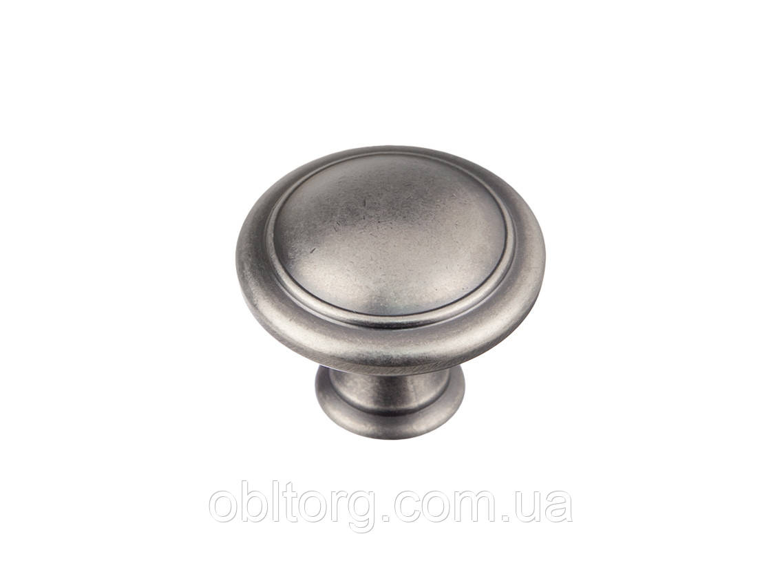 Ручка меблева кнопка GIFF 8/165 античне залізо, фото 1