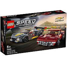 Конструктор LEGO Speed Champions 76903 Chevrolet Corvette C8.R Race Car and 1968 Chevrolet Corvette