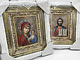 Ікона парна у білих дерев'яних рамках, фото 2