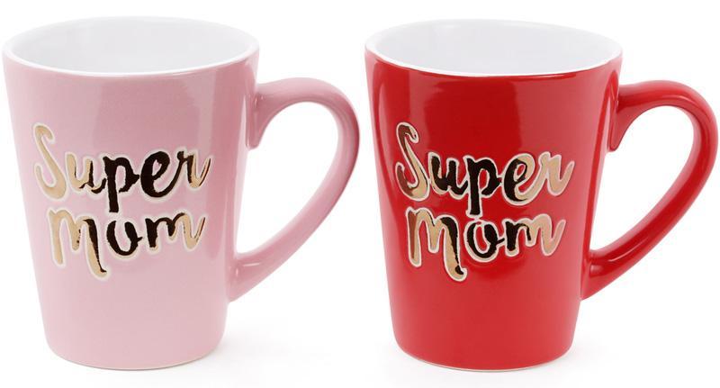 Кружка керамічна "Super Mom" 340мл