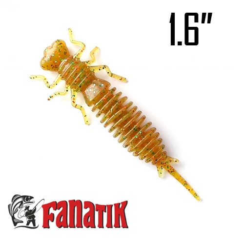 LARVA 1.6" (40 мм) 10 шт. Силікон Fanatik 009