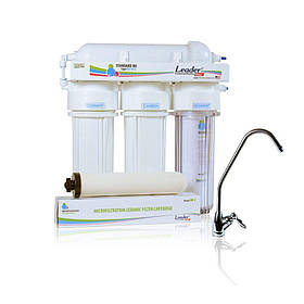 Проточний фільтр для води LEADER MF4