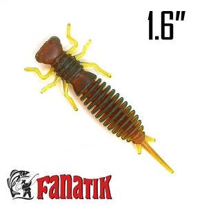 LARVA 1.6" (40 мм) 10 шт. Силікон Fanatik 027