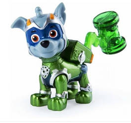 Щенячий патруль фігурка Роккі що світиться Paw Patrol Mighty Pups Rocky Nickelodeon 6055929