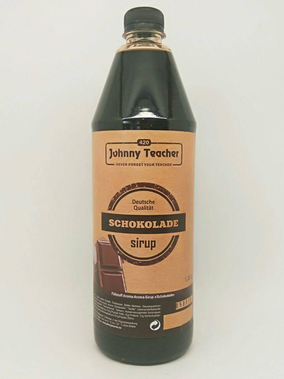 

Сироп ТМ Johnny Teacher Шоколад 1350 г (пластик)