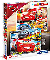 Пазл Clementoni SuperColor Disney Cars 3 Тачки 3 2 x 60 - 120 шт. (07131)