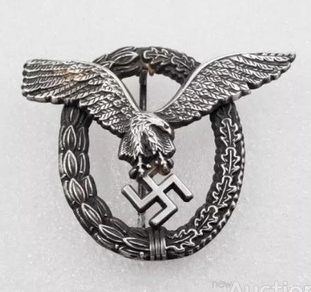 3 Рейх , Нагрудний знак пілот Люфтваффе