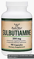Double Wood Sulbutiamine / Сульбатиамин 200мг 90 капсул
