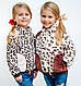 Дитяча леопардова кофта на блискавці для дівчат, рвана махра, на 1-3 роки на зріст 86-92, фото 5