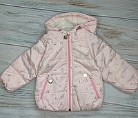 Демисезонная куртка для девочки младенца Украина 68,74