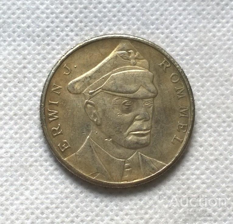 Медаль генерал Роммель африканський корпус . 3 рейх