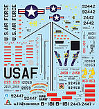 Пластикова модель 1/72 Italeri 1142 американський стратегычний бомбардувальник B-58 Hustler, фото 2