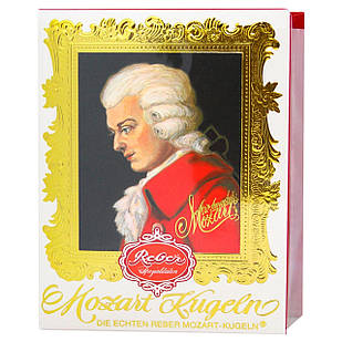 Шоколадні цукерки Reber Mozart Kugeln з марципаном, 240 г.