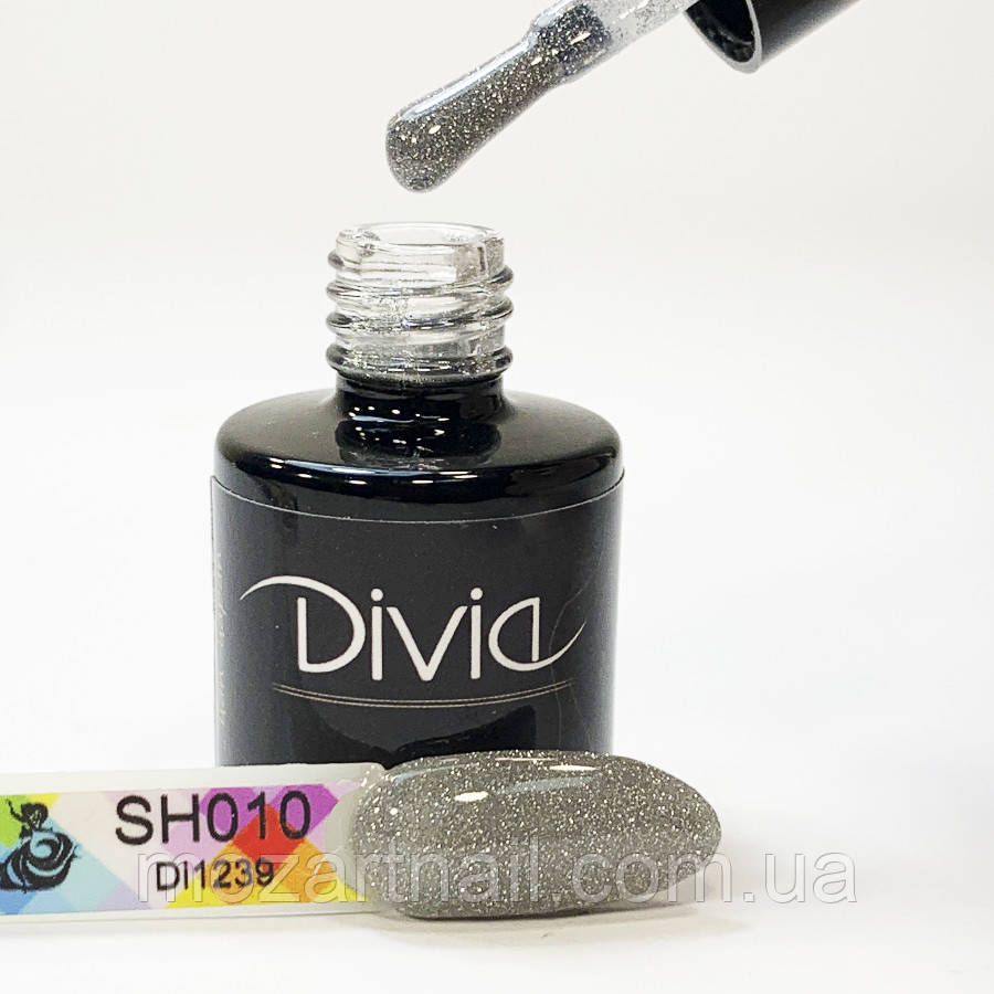Гель-лак Divia cвітловідбиваючий "Шахерезада" Di1239 (SH010), 8мл