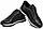 Розміри 41, 42, 45  Демісезонні шкіряні туфлі Maxus, весна - осінь, чорні  Maxus 204, фото 3