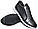 Розміри 41, 42, 45  Демісезонні шкіряні туфлі Maxus, весна - осінь, чорні  Maxus 204, фото 2