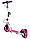 Maraton Decider Двоколісний складний самокат для дівчинки ручне гальмо, амортизаторами та ремінь Рожевий, фото 3