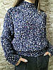 Велюровий жіночий светр меланж 42-44 (в кольорах), фото 3