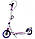 Maraton Decider Двоколісний складний самокат для дівчинки ручне гальмо, амортизаторами та ремінь Фіолетовий, фото 3