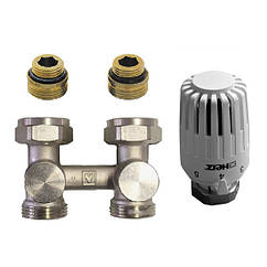 Термостатичний комплект прямий Herz PROJECT Н 1376685 G1/2x3/4" 1376622+1726018