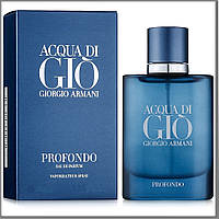 Giorgio Armani Acqua di Gio Profondo парфюмированная вода 75 ml. (Армани Аква ди Джио Профондо)