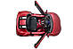 Електромобіль Cabrio AD-R8 червоний лакований з м'яким якими колесами EVA, фото 4