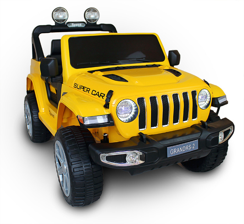 Дитячий електромобіль Just Drive GRAND-RS2 - жовтий