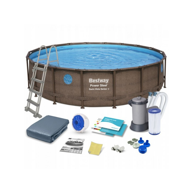 Басейн каркасний Bestway 56977 (549х122см) 12 1
