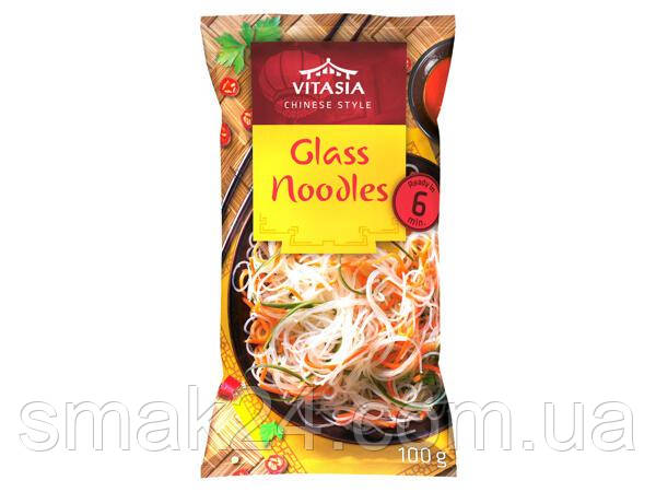 Рисова локшина БЕЗ ГЛЮТЕНУ Vitasia Glass Noodles , 100 г