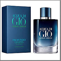 Giorgio Armani Acqua di Gio Profondo Lights парфюмированная вода 100 ml. (Армани Аква ди Джио Профондо Лайтс)