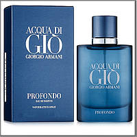 Giorgio Armani Acqua di Gio Profondo парфюмированная вода 75 ml. (Армани Аква ди Джио Профондо)