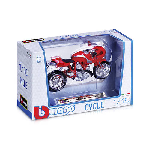 Модели Bburago - МОТОЦИКЛОВ в диспенсере N (ассорти, 1:18), цена 439 ...
