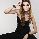 Наручники Bijoux Indiscrets Desir Metallique Handcuffs - Black, металеві, стильні браслети SO2663, фото 9