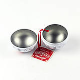 Коробка-куля "Сніговик і пінгвін", фото 2