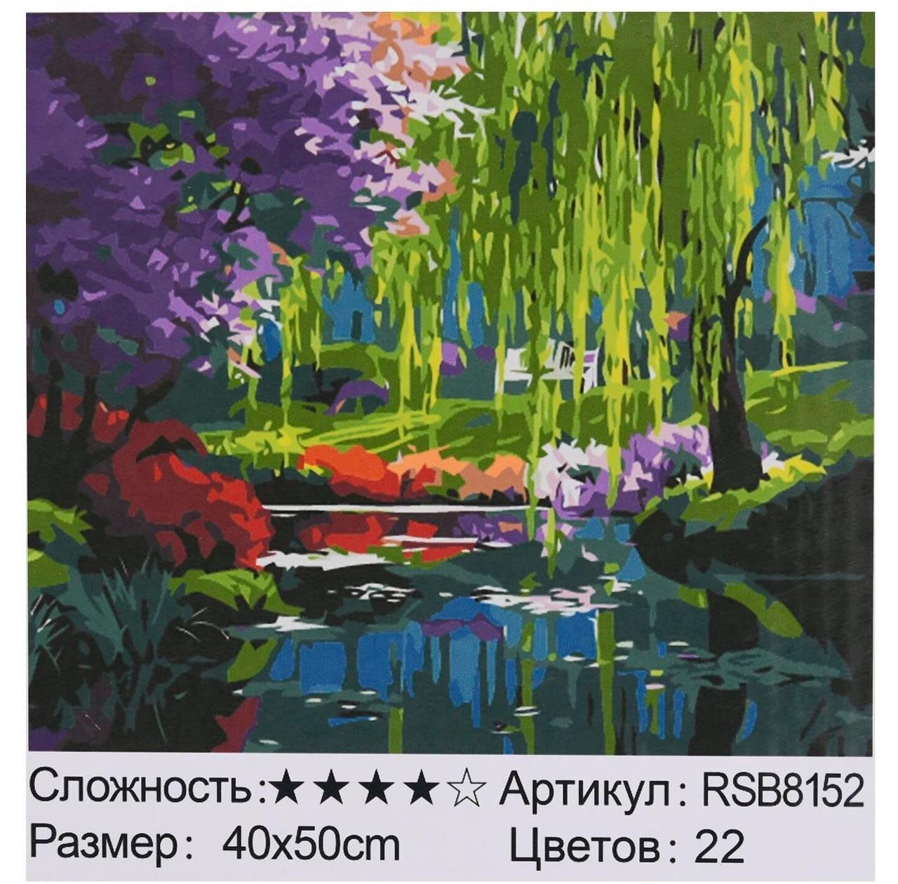 Картина за номерами RSB 8152, у коробці 50х40, фото 1