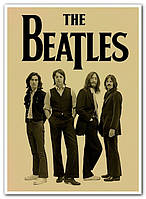 The Beatles Рок группа плакат