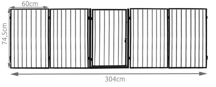 Дитячий захисний бар'єр безпеки Isotrade паркан для каміна, сходів, телевізора
