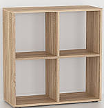 Стелаж MebelProff К-4, стелаж для книг, стелаж для будинку, стелаж для декора, полиці для іграшок, книг, фото 3