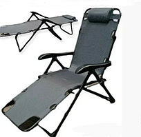 Крісло шезлонг для відпочинку на природі до 140 кг