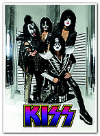 KISS - Рок группа плакат