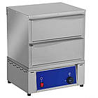 Апарат для ход-догів паровий АПХ-П, на 25 булочок та 90 сосисок на пару, паровий апарат для хот-догів, фото 2