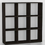 Стелаж MebelProff К-9, стелаж для книг, стелаж для будинку, стелаж для декора, полиці для іграшок, книг, фото 5