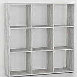 Стелаж MebelProff К-9, стелаж для книг, стелаж для будинку, стелаж для декора, полиці для іграшок, книг, фото 4