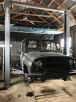 Двостійковий підйомник з нижньою синхронізацією 4т., модель SR2040HN м. Борислав.